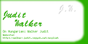 judit walker business card